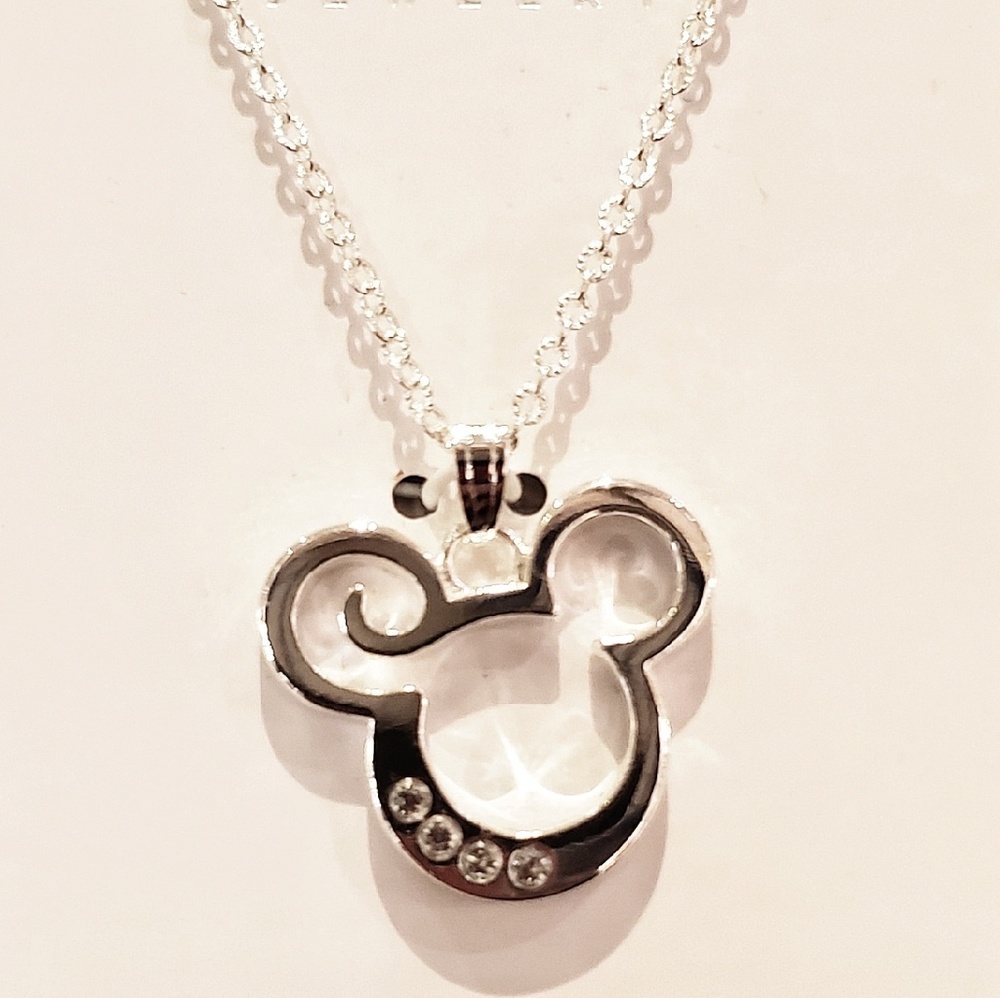 DISNEY PARKS MICKEY MOUSE PENDANT NECKLACE - Picture 3 of 4